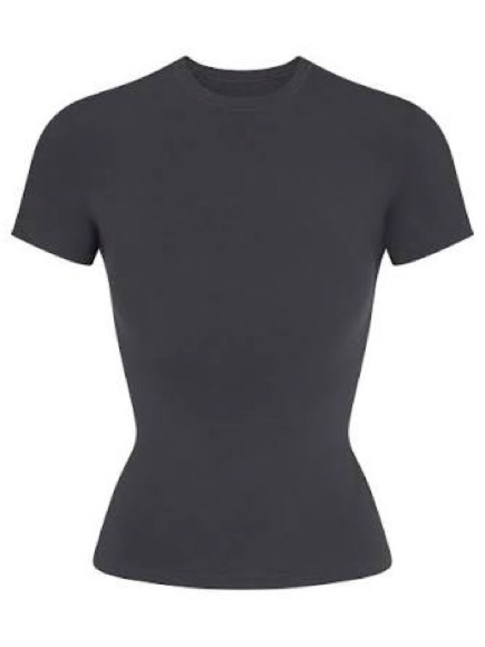 SKIMS Women's Short Sleeve Crew Tee - Black